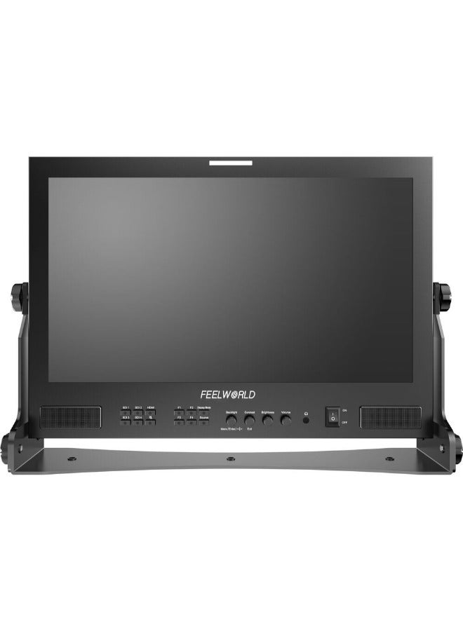 Feelworld 17.3" شاشة مخرج البث المباشر HD من FeelWorld (حامل مكتبي) - Image 1