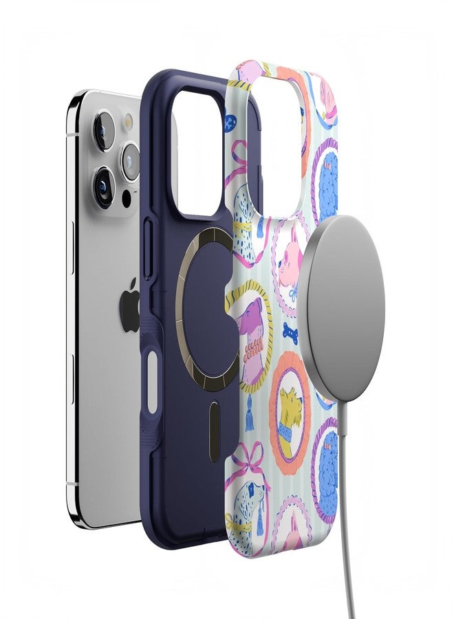 Casely جراب Casely لهاتف iPhone 16 Pro | جراء شاتو | كلب فرنسي | متوافق مع MagSafe | تصميم جريء واقٍ - Image 4