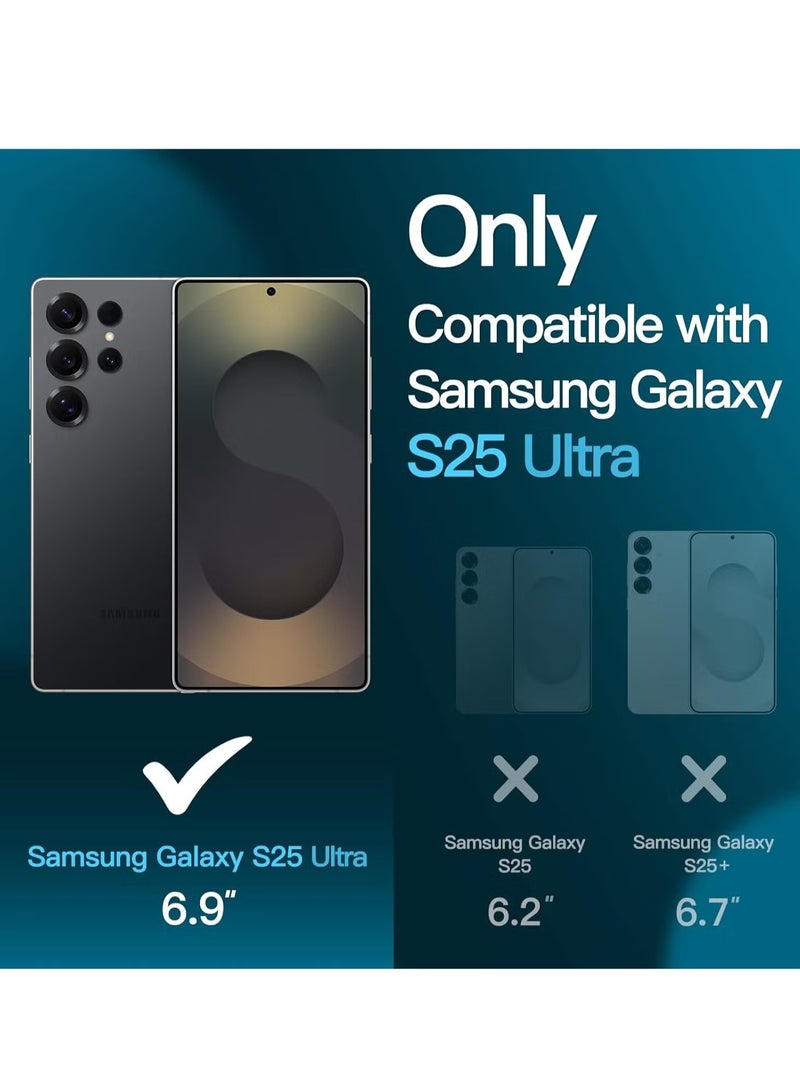 ELTRAZONE Samsung Galaxy S25 Ultra Screen Protector Glass – 3-Pack Anti-Scratch Ultra Resistant Clear Tempered Glass for Samsung Galaxy S25 Ultra 5G 6.9-Inch – Maximum Clarity, Scratch Protection, Easy Installation - Image 2