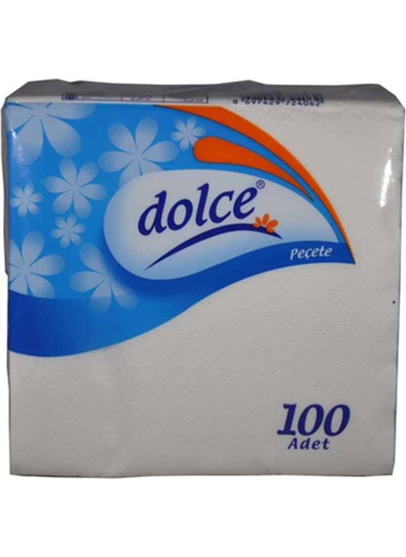 dolce 30X30 Super Napkin 100PCS x 24 Pack 