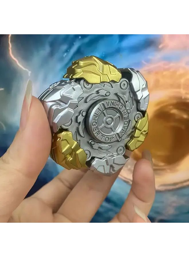 1pc Random Color Fidget Spinner Toy Finger Linkage Game Stress Relief Pocket Top - Image 2