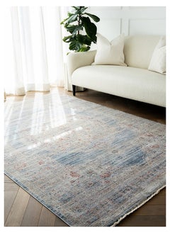 KNOT HOME Alexander Sky 350 x 250 cm Knot Home Designer Decor Living Dining Room Office Soft Non-slip Carpet Rug  - Image 2