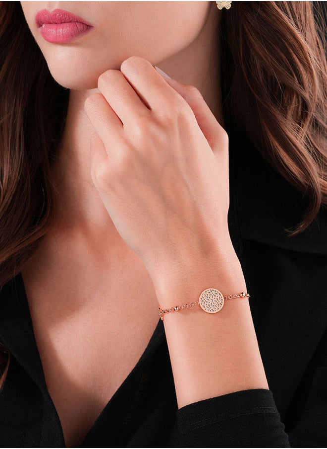 CERRUTI 1881 Arabesque.4 Pink Bracelet for Women Gorgeous and Feminine Design  - Image 1