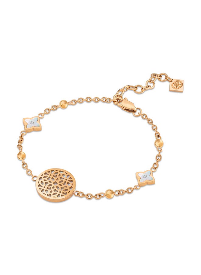 CERRUTI 1881 Arabesque.4 Pink Bracelet for Women Gorgeous and Feminine Design  - Image 3