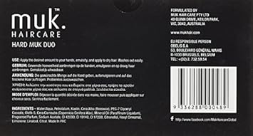 MUK. MUK Hard Duo Hair Styling Mud 50g95g - Image 2