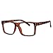 Eyekepper Oversized Reading Glasses Square Large Frame Readers for Men and Women Tortoise 175 - Image 1