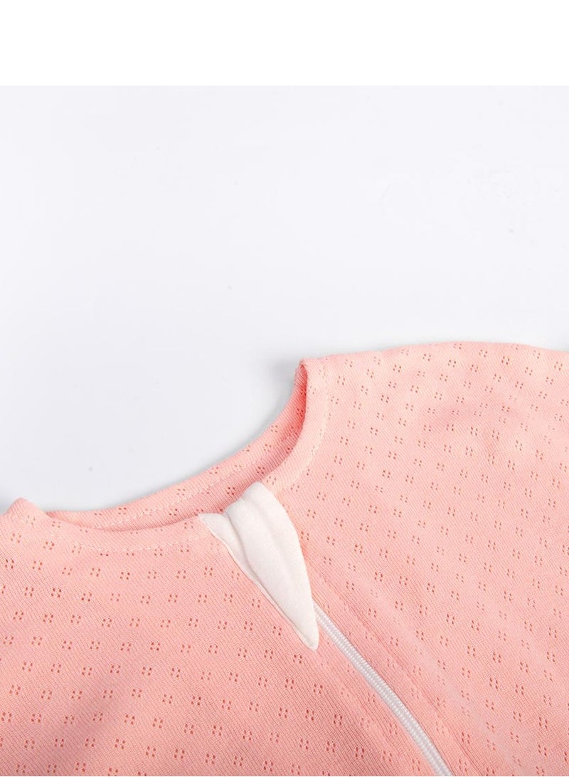 Tiny Toes - Baby Girls Solid Long Sleeves Swaddle - Pink - Image 2