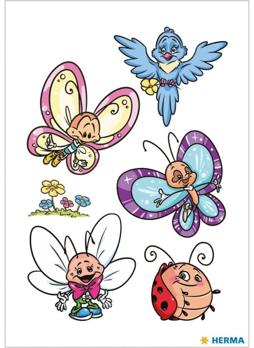 Herma Young Line Colored Tattoo  - Image 2