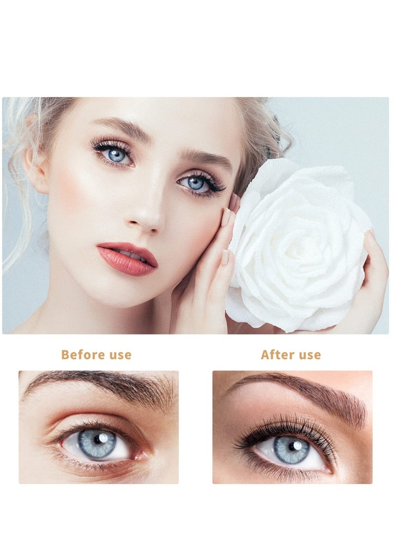 Barakah Heated Eyelash Curler, USB Rechargeable Electric Eelash Curlers, Eye Lash Curler with Eyelash Comb for Makeup Natural Curling, Long Lasting Eye Lashes Tool for Women, Pink - Image 3