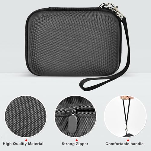 VERTUS® Carrying Case Storage Bag for GoPro Hero 13/12/11/10/9/8/7/6/5/4/3 Action Camera, Travel Case Cover for GoPro Hero 13/Hero 12/Hero 11/Hero 10/Hero 9 Black Action Camera (Hard|Black) - Image 5