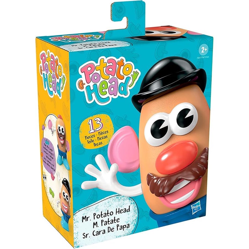 Mr. Potato Head Set with 13 Parts and Pieces, Toddler and Preschool Toys for 2 Year Old Boys and Girls and Up - Image 2