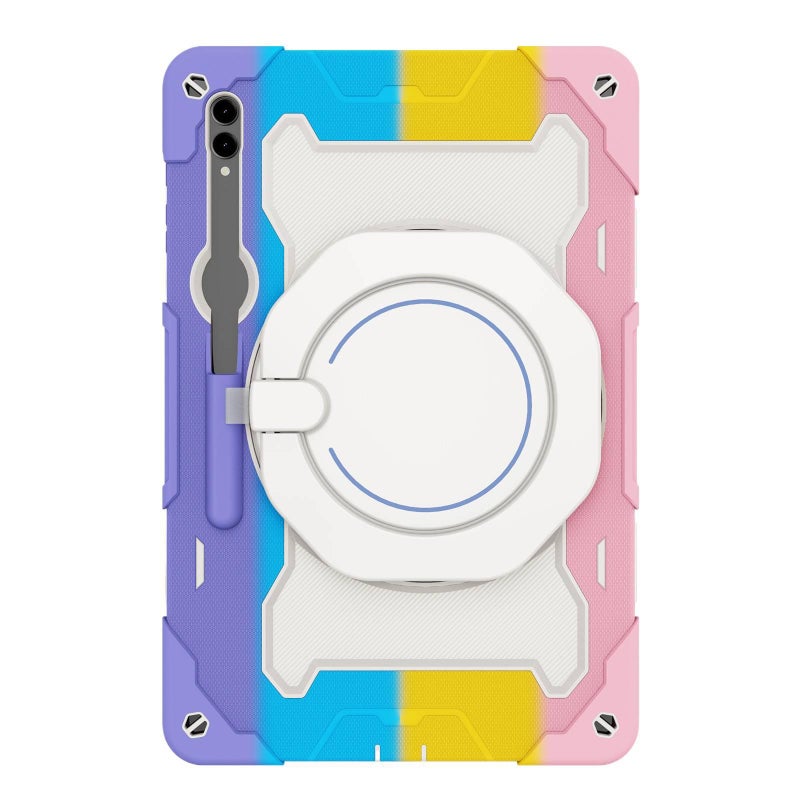 DGG Pink Samsung Tab Shockproof Case Compatible with Multiple Samsung Tab Models with Protective Cover Stand Function and Daily Tablet Carry - Image 1