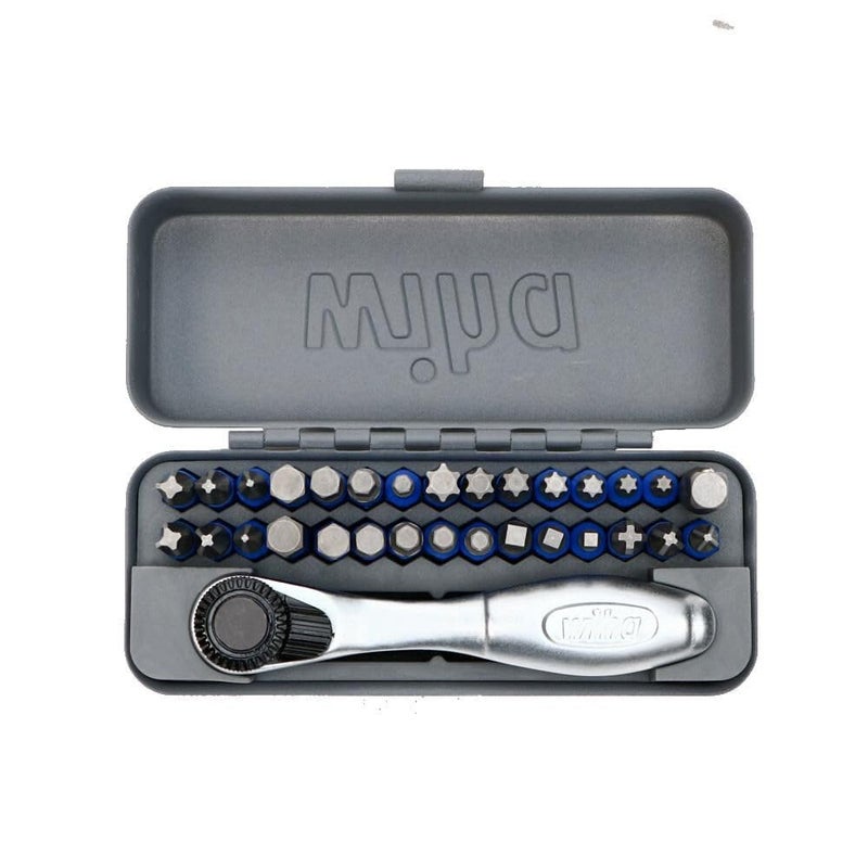 Wiha 76889 32 Piece GoBox TerminatorBlue Impact Bit Set with Mini Ratchet - Image 3