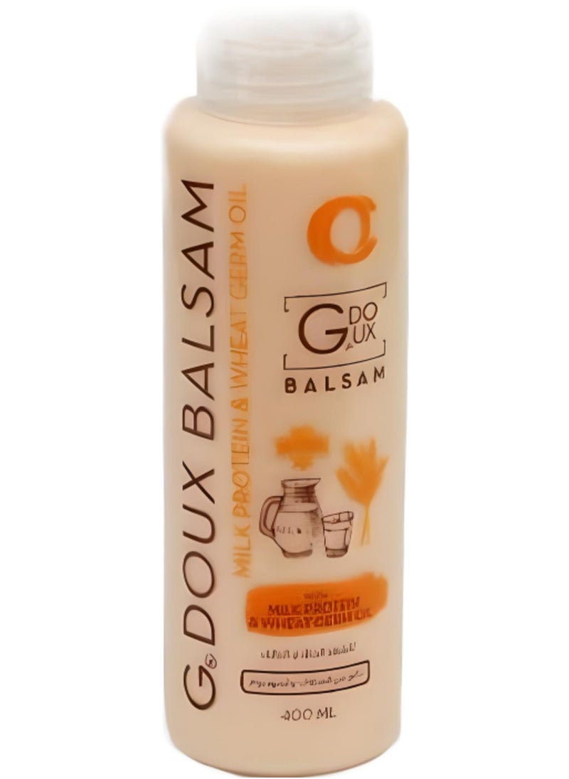 G.DOUX - Balsam With Milk Protein & Wheat Germ Oil 400ml - Image 1