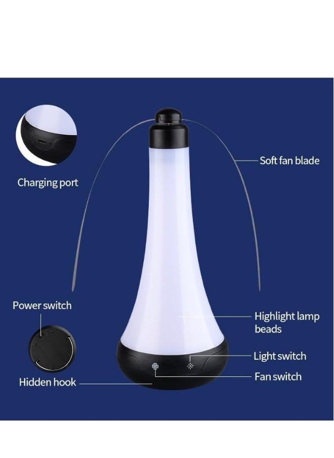 Generic Fly Fans for Tables with Anti Bug Light to Keep Flies Away from Food Spinner Outdoor Table Repellent Restaurants  - Image 4