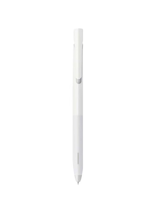 Zebra Brand Stationery Award Blen Quick-Drying Shock-Absorbing Gel Pen 0.5Mm Bullet Tip For Signing And Exam Practice Jjz66 White Barrel Black Ink Single Pen - Image 1