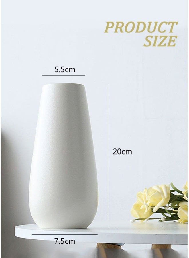 Monda Ceramic Mini Vase, Simple And Modern, Can Be Used For Decoration, Modern Home Décor, Displaying Flowers, Including Reeds, Dried Flowers, In The Living Room, On Tabletops, And As A Table Setting Beige - Image 4