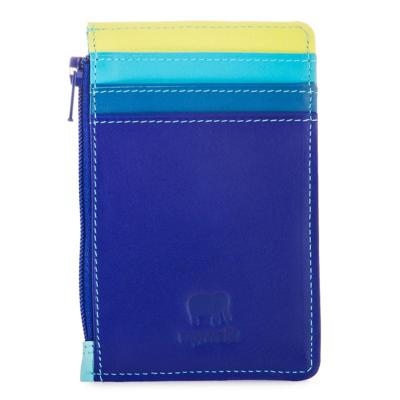 mywalit Multi-Color Leather Credit Card Holder & Coins Purse | 4 Cards & ID Slot - Image 3
