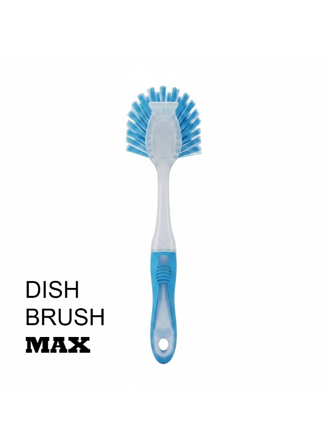 Clean and Care Clean & Care 7 Pcs Cleaning Set All in One Cleaning Tools for Kitchen, Home, Bathroom Spinning Mop, Broom and Squeegee with Stick, Dish Brush, Toilet Brush, Window Squeegee - Image 3