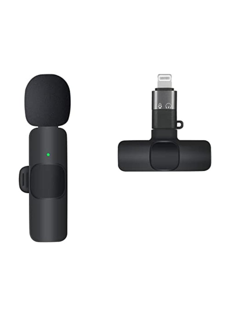 DIGI CORE 2-1 Wireless Lavalier Microphone for iPhone & Android, Dual Clip-On Mic with Noise Reduction, Auto Sync, Plug & Play, 2.4GHz Transmission, Ideal for Video Recording, Interviews, Vlogging & Live Streaming - Image 3