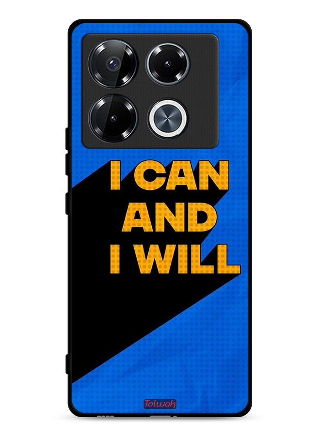 Tolwak Infinix Note 40 Pro Plus 5G Protective Case Cover I Can And I Will - Image 1