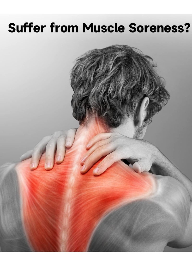 SOLARAE كرة تدليك الفول السوداني، كرة نقاط الضغط وكرة لاكروس للعلاج الطبيعي، أداة تدليك الأنسجة العميقة لتدليك نقاط الضغط، تدليك القدم، تخفيف العضلات، تحرير الأنسجة العضلية - Image 2