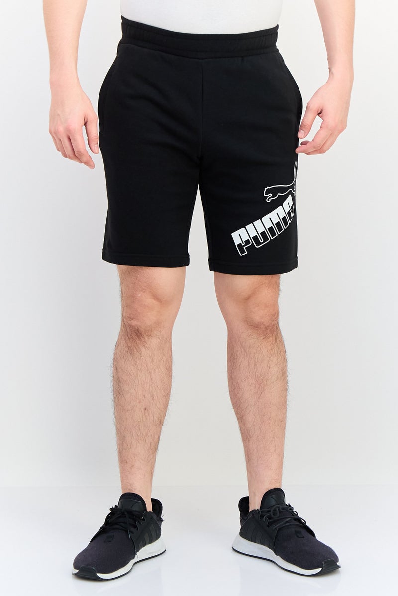 PUMA Men Regular Fit Brand Logo Outdoor Shorts, Black - Image 1