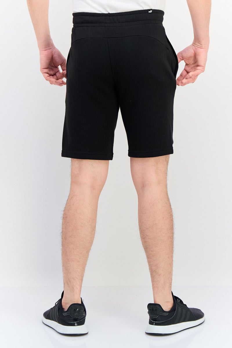 PUMA Men Regular Fit Brand Logo Outdoor Shorts, Black - Image 2