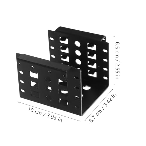 Hemobllo Hard Drive Mounting Bracket - 2.5 to 3.5 Inch HDD Mounting Rack Hard Drive Adapter Holder Storage Bracket Cage - Image 5
