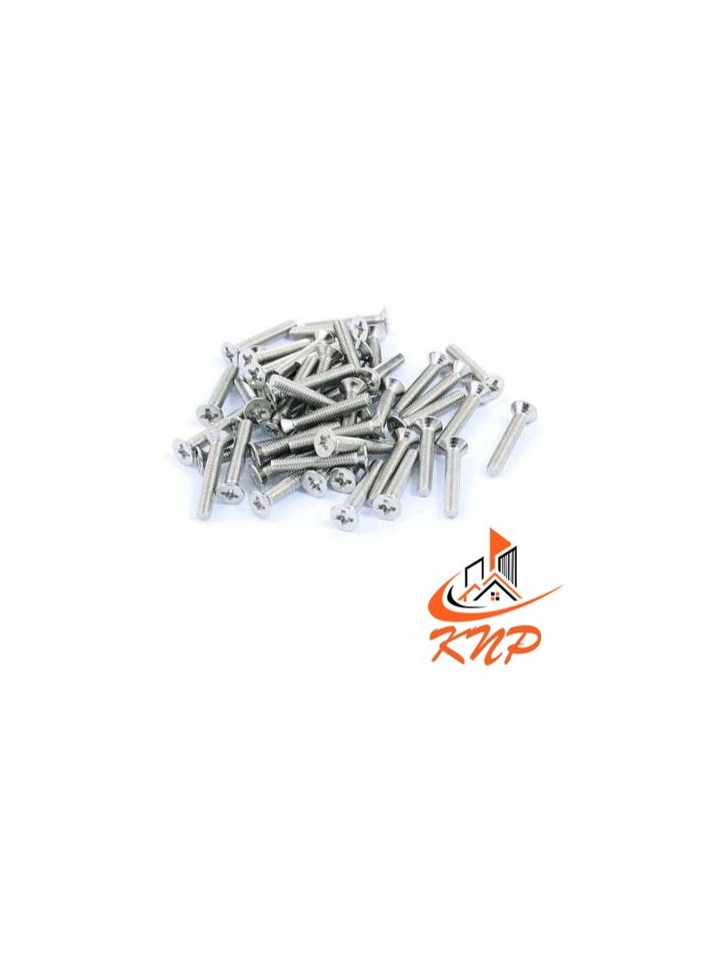 KNP KNP Countersunk Machine Screws - Pack of 200 (M3 x 20mm) - Image 3