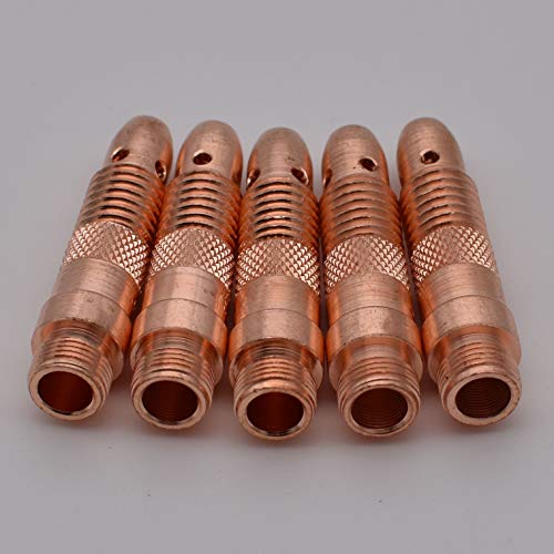 GZTIGWELD 10Pcs Collet Body 10N32 (3/32") & Collet 10N24 (3/32") Consumables KIT for TIG Welding Torch 17, 18 and 26 - Image 3