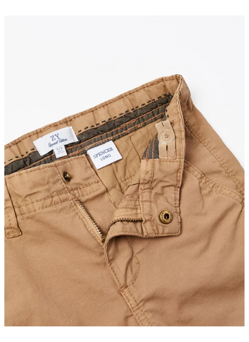 زيبي Zippy Cotton Chino Shorts For Boys
