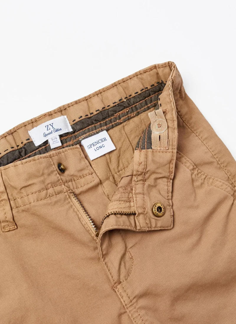 زيبي Zippy Cotton Chino Shorts For Boys