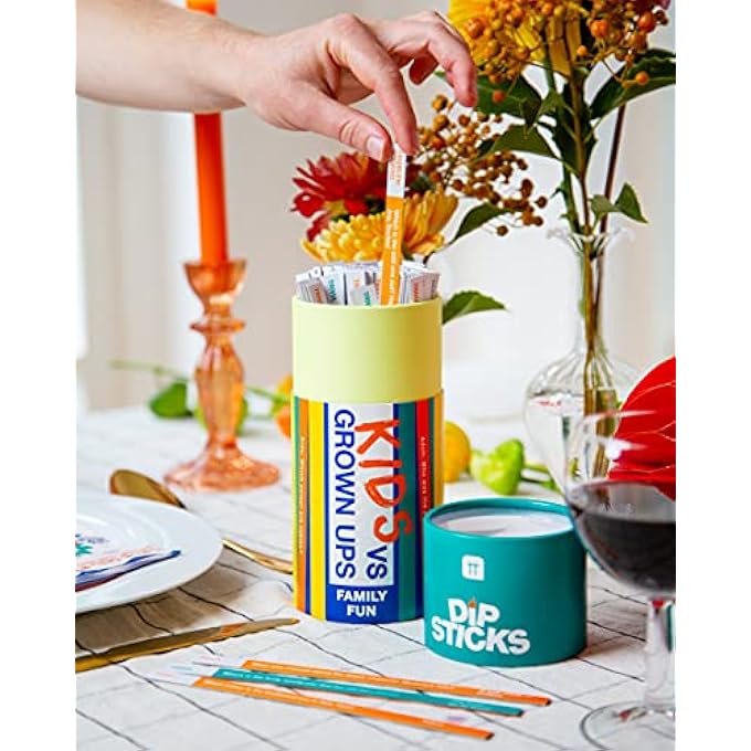 توكينج تيبلز الأطفال مقابل الكبار مقياس المرح الأسرة التوافه لعبة عشاء حفلة أسئلة مسابقة للأطفال الكبار السفر عيد الميلاد - Image 2