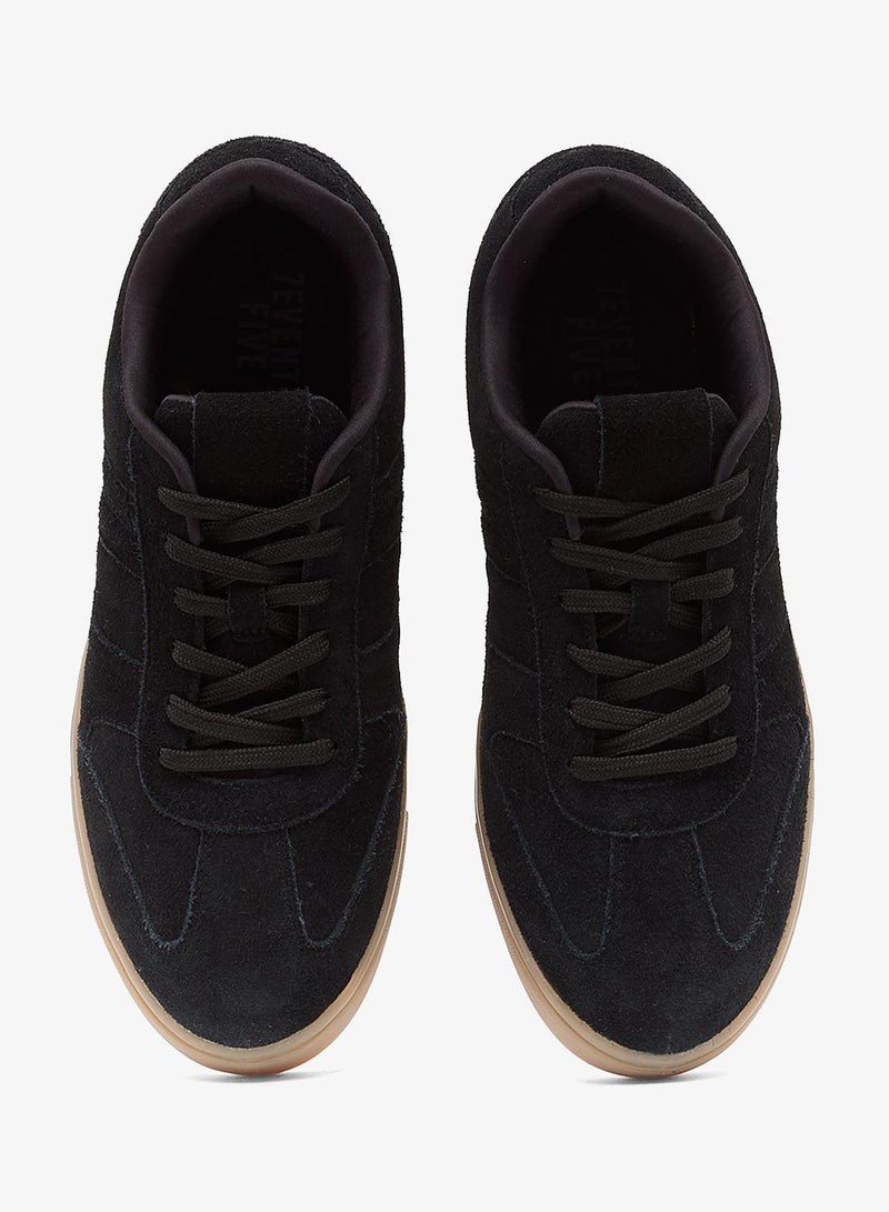 Seventy Five Genuine Suede Retro Sneakers - Image 4
