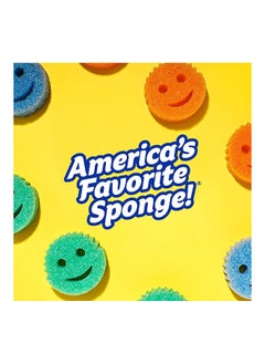 Scrub Daddy Multi-Purpose Flex Texture Cleaning Sponges for Washing Up, Dish and Kitchen Sponge, Non-Scratch Multi-Use Scrubbing, With Flex Texture Firm and Soft Design, Dishwashing Safe, Set Of 4.  - Image 2