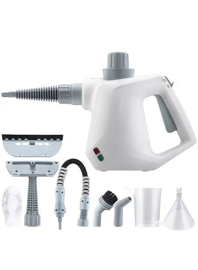 APEX Handheld Steam Cleaner with 9-Pieces Accessories,1000W High Pressure Temperature Steam Cleaner,247cm Power Cord,250ML Tank for Car, Grout, Kitchen, Furniture - Image 1