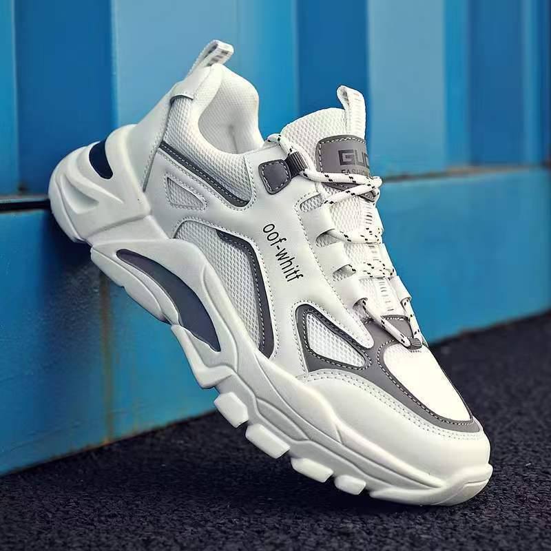 2025 New Men's Shoes Spring and Autumn Breathable Mesh Shoes Thick Sole Increased Torre Shoes Men's All-match Fashionable sneaker - Image 1