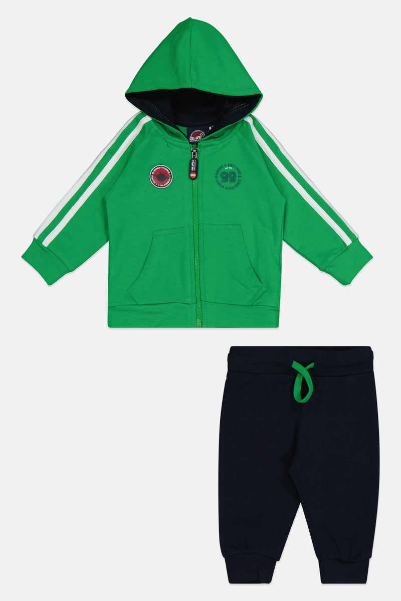 Guru 99 Toddlers Boy 2 Pcs Graphic Print Long Sleeve Tracksuit , Multicolor - Image 1