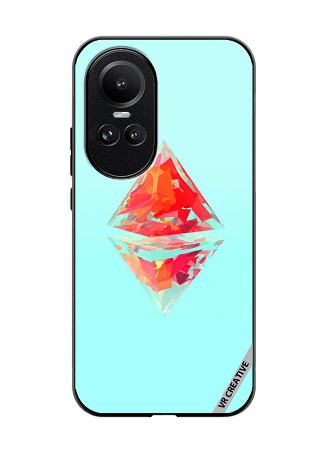 VR CREATIVE Protective Case Cover For Oppo Reno 10 Pro Ethereum Design Multicolour - Image 1