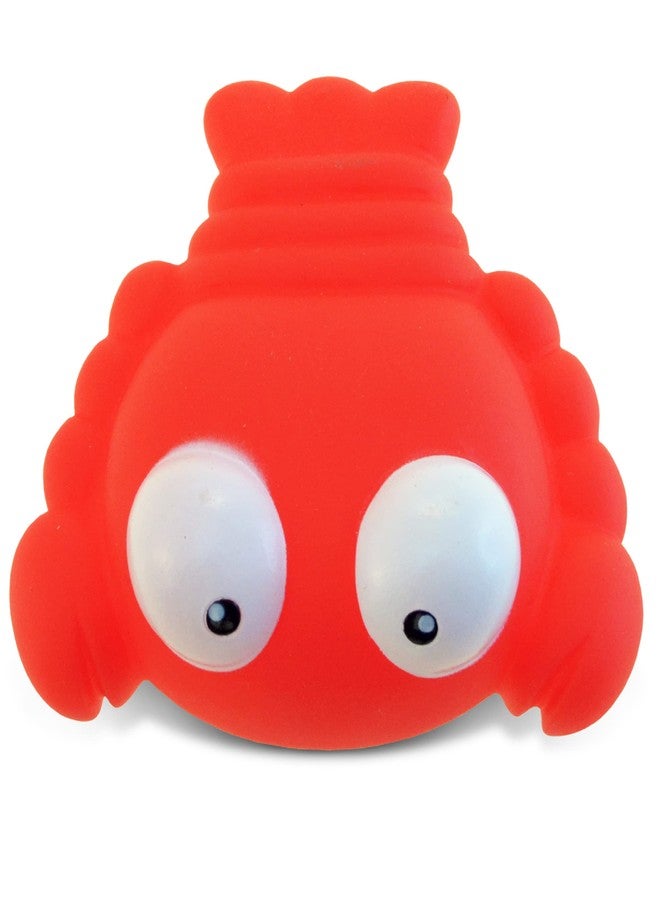 Puzzled DolliBu Lobster Bath Buddy Squirter - Floating Red Lobster Rubber Bath Toy, Fun Water Squirting Bathtime Play for Toddlers, Soft Sea Life Animal Toy for The Bathtub, Beach, & Pool for Girls & Boys - Image 1