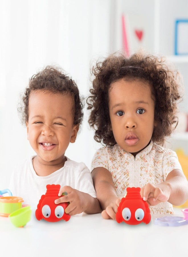 Puzzled DolliBu Lobster Bath Buddy Squirter - Floating Red Lobster Rubber Bath Toy, Fun Water Squirting Bathtime Play for Toddlers, Soft Sea Life Animal Toy for The Bathtub, Beach, & Pool for Girls & Boys - Image 5