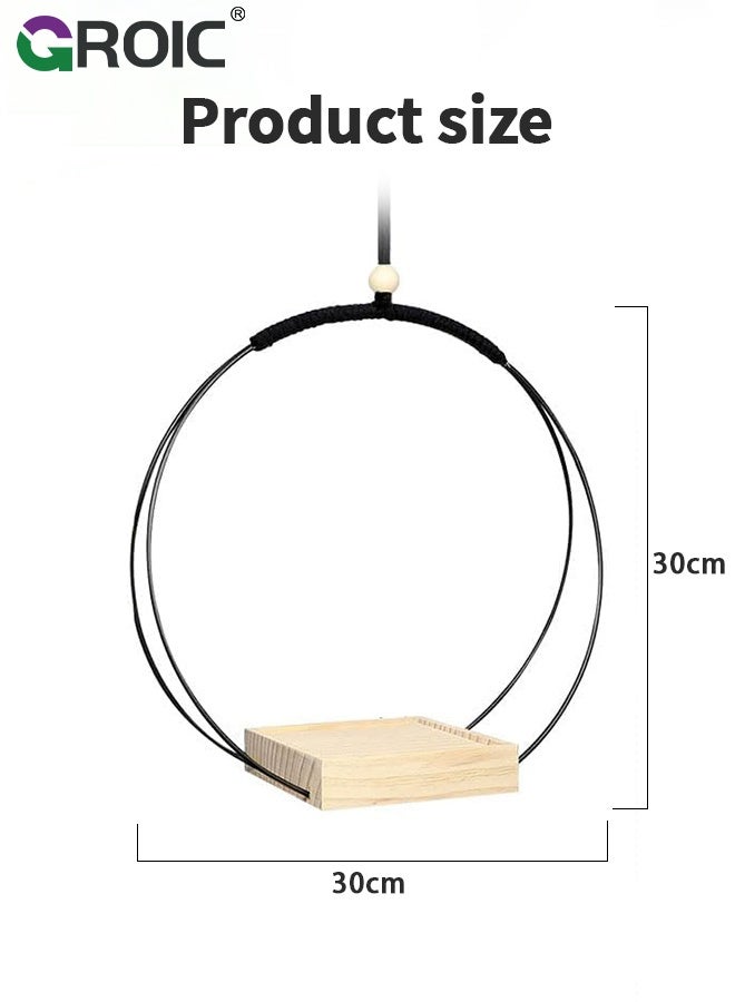GROIC Bohemian Plant Hanger with a Base - Stylish Indoor Hanging Planter Suitable for Wall, Window, Suitable for Small Potted Plant Floating Display Rack, Does Not Include Pot And Plants - Image 2