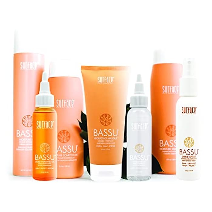 Surface Hair - Bassu Moisture Shampoo - Cleanses, Moisturizes, and Provides Sulfate Free Shine - Image 2