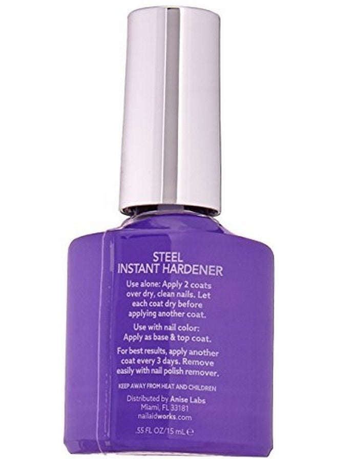 Nail-aid - Steel Instant Hardener Clear 0.55 Fluid Ounce - Image 1