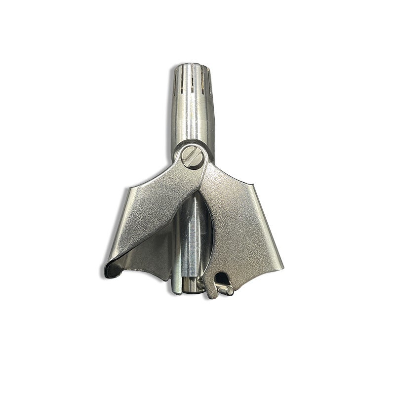 Stainless Steel Manual Nose Hair Trimmer Washable Mechanical Nose Hair Scissors Unisex Nose Hair Trimmer - Image 3