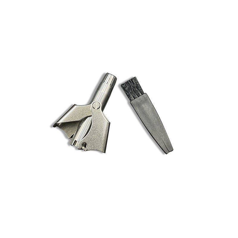 Stainless Steel Manual Nose Hair Trimmer Washable Mechanical Nose Hair Scissors Unisex Nose Hair Trimmer - Image 5