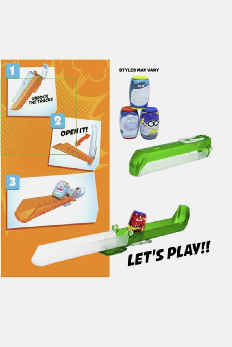 Zing 3 Pack Rip Rollerz Flip Trackz, Orange Combo - Image 1