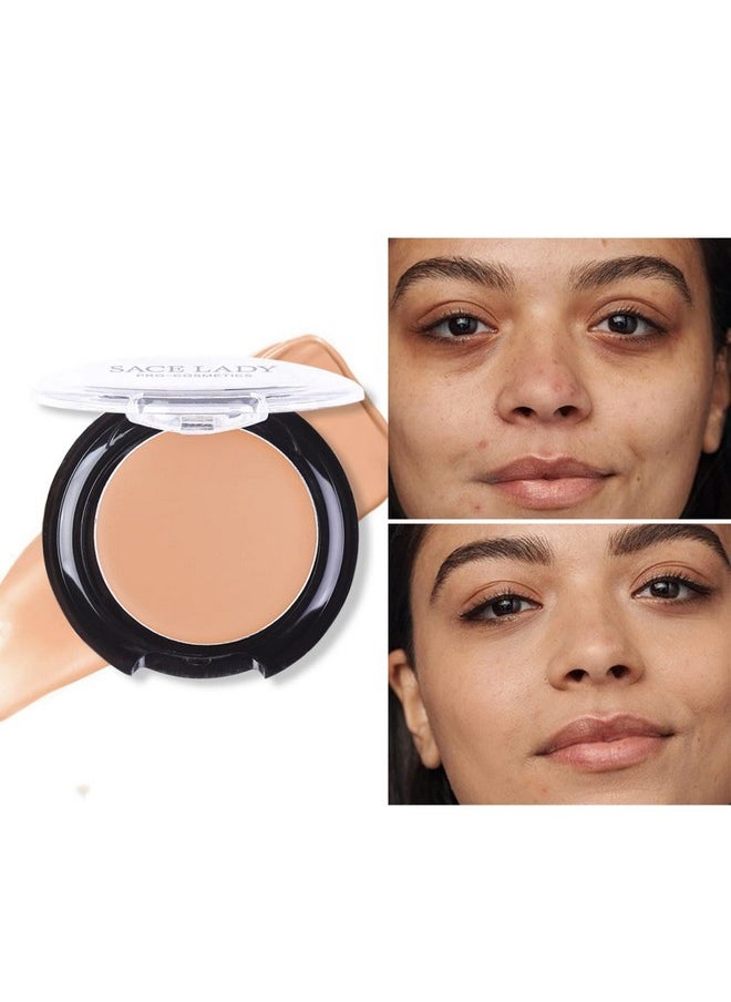 SACE LADY - Waterproof Full Coverage Concealer Makeup Kit With Primer Sponge - Matte Liquid Foundation For Face, Eye, And Acne Scar Cover - Image 1