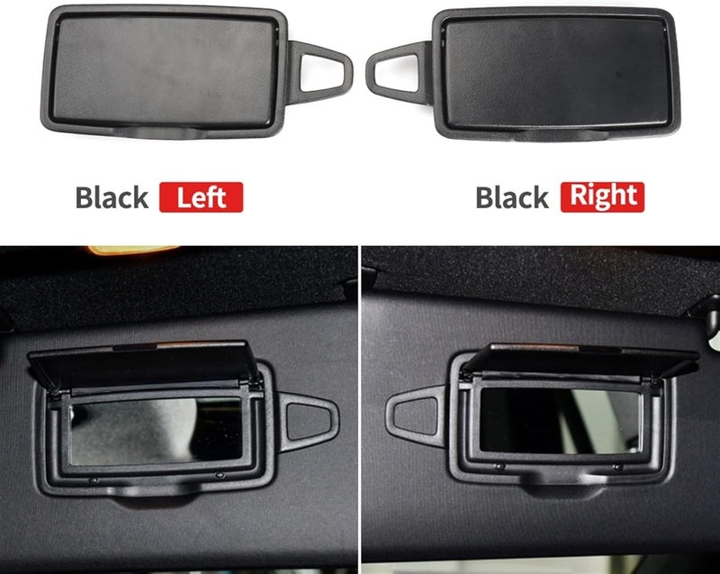 DEMULAX Car Sun Visor Vanity Mirror Cover for Mercedes-Benz - Image 4